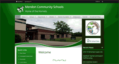 Desktop Screenshot of mendonschools.org