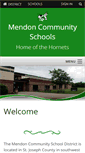 Mobile Screenshot of mendonschools.org